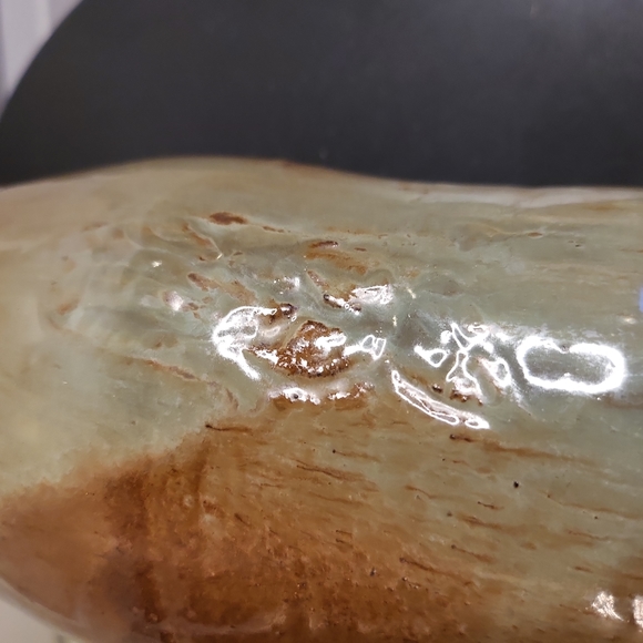 Vintage Signed Rosenblatt 1959 Redware Ceramic Vase Jar 6 1/4" - Picture 11 of 12